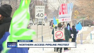 Northern Access Pipeline Protest in Amherst