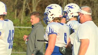 St. X football team plays Pickerington Central Friday night