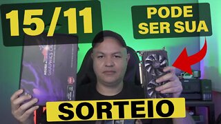 🔥🔥 AO VIVO - SORTEIO GTX 1660 SUPER AISURIX - PODE SER SUA 👊 BORA TENTAR A SORTE 😱🔥