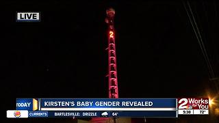 KJRH Tower announces gender of Kirsten Lang's baby