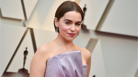 Emilia Clarke Arrives on Red Carpet