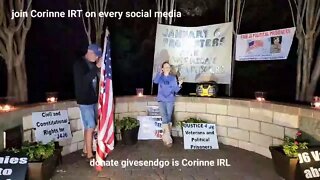 LIVE 10.15.2022 Northern Neck VA Jail J4 J6 25+ Political Prisoners Vigil w Wife of Brian Jackson