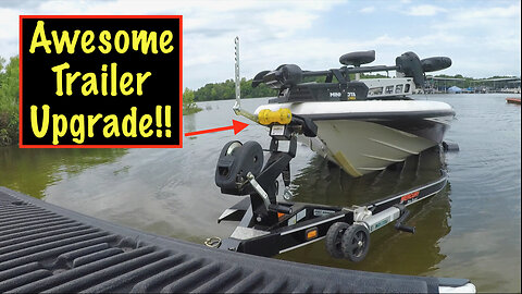 Installing The Drotto Boat Launch & Load System! #boatlife #bassfishing #bassboat