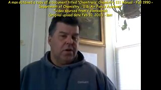 12 Years Ago A Man Came Across Some Very Useful Information About Chemtrails! LSNT