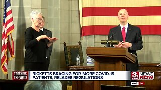 Ricketts bracing for more COVID-19 patients, relaxes regulations