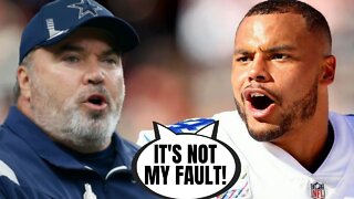 Mike McCarthy And Dak Prescott REFUSE To Take Responsibility For Cowboys Embarrassing Playoff Loss