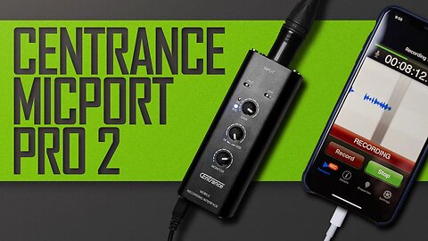 CEntrance MicPort Pro 2 Mobile USB Audio Interface