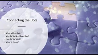 Tuesdays With Dr. Dori Connecting the Dots with Clean Slate