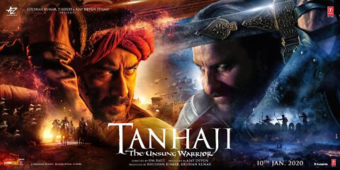 Tanhaji: The Unsung Warrior - Official Trailer | Ajay D, Saif Ali K, Kajol | Om Raut | 10 Jan 2020