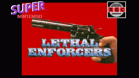 'Lethal Enforcers' Target Practice - Retro Game Clipping
