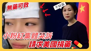 全中國發燒「無藥可救」中國網友哭訴請求美國捐送退燒藥😭對岸外交部回應：與事實不符！中國不缺藥！也不需「藥」！