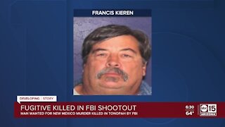 Man wanted for New Mexico homicide shot and killed by FBI in Tonopah