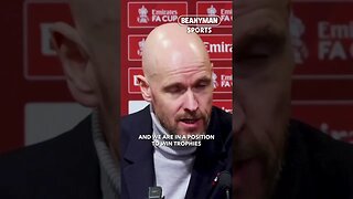 'We are in a position to win trophies! but we have to fight and need the whole squad' | Erik ten Hag