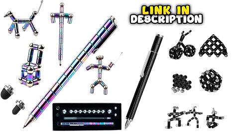 Fidget Toy Pen, Decompression Magnetic Fidget Pen