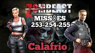 Zombeast Survival Zombie Shooter: Missões,253 254 255, Calafrios 💀💀