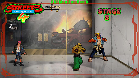 Streets of Rage 4 | Stage 08 – Art Gallery, Hard Mode, Feat: Axle Stone (Streets of Rage, 2020 PS4)