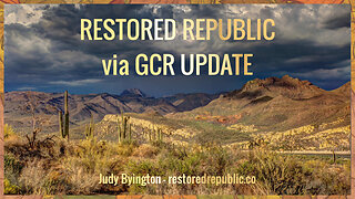 Restored Republic via a GCR: Update as of October 19, 2023