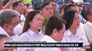 President Ferdinand Marcos Jr. leads the inauguration of San Miguel Foods' Magnolia Poultry Farm