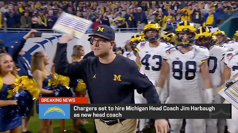 BREAKING NEWS: Chargers Hire Jim Harbaugh as Their Next Head Coach