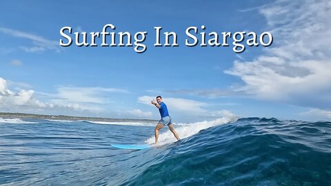 LEARNING TO SURF IN SIARGAO | Episode 1