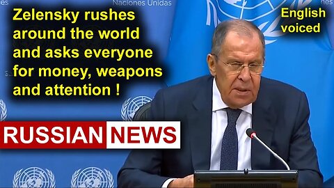 Lavrov's press conference after the UN General Assembly | Russia. United States, New York