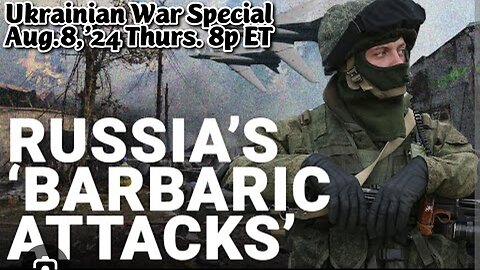 ON DEMAND! Aired: Aug.8,'24- Russia-Ukraine War is about Biden's & Soros's War Profits. We expose how weapons, fuel, and military resources become wartime profits, at the expense of the US Taxpayer!