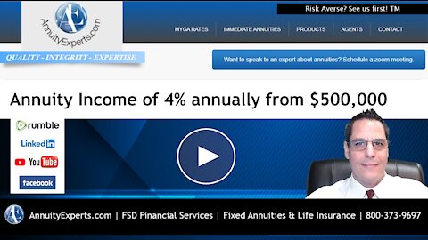 Annuity Income and a 4% withdrawal rate. Breaking the rules of guaranteed Income.