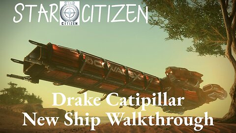 Star Citizen 3.17.4 [ Catipillar Walkthrough ] #Gaming #Live