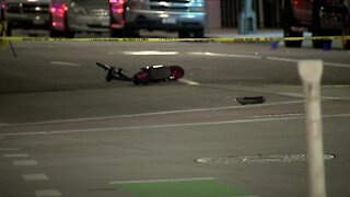 Scooter rider killed in hit-and-run crash early Monday in downtown Denver identified