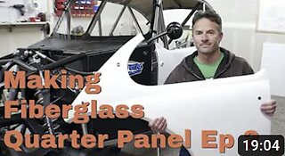 Making Fiberglass quarter panels Ep. 2