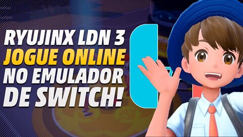 RYUJINX LDN 3! JOGUE Pokémon Scarlet e Violet ONLINE NO PC! AGORA FICOU MELHOR QUE O CONSOLE