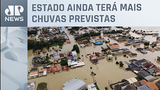 Cidades de Santa Catarina estão alagadas após passagem de ciclone extratropical