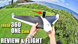 Insta360 ONE Camera Review & Flight Test on Parrot Disco Drone - Hawaii