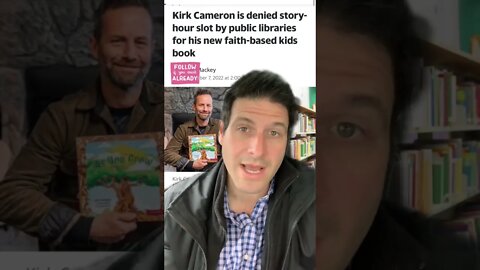 Kirk Cameron Book Tour Denied By Public Libraries