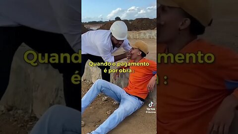 Tutorial de Trabalhar na Obra 😂 #memes #memesvideo #viral #shorts #meme