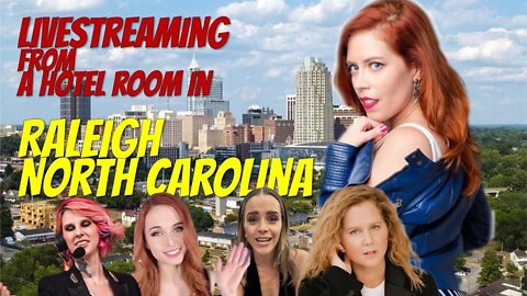 Chrissie Mayr LIVE from Raleigh, North Carolina! G4, Frosk, Amouranth, Amy Schumer! Emma Watson!