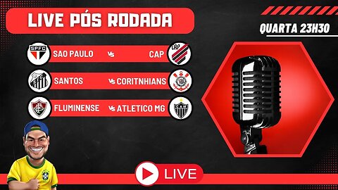 Live pós rodada