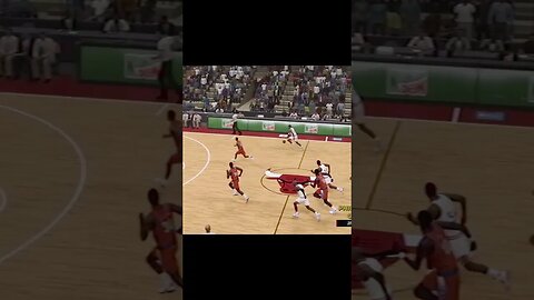 Michael Jordan Crazy Alley-Oop! #NBA2K23 #JordanEra #Shorts