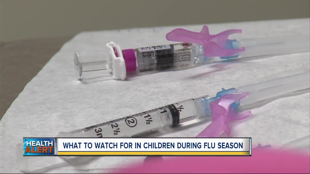 What to watch for in children during flu season