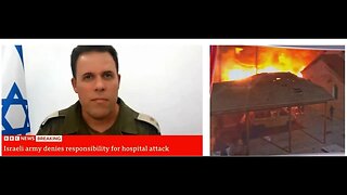 Israeli army denies responsibility for the attack on the christian hospital in Gaza blaming HAMAS