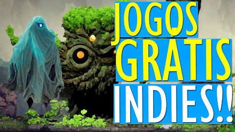 NOVOS JOGOS de GRAÇA para RESGATE GRÁTIS no PC (4 JOGOS GRÁTIS Independentes)