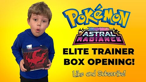 What could be inside this Pokemon Astral Radiance Elite Trainer Box? Watch @RealPokeMONSTER now!