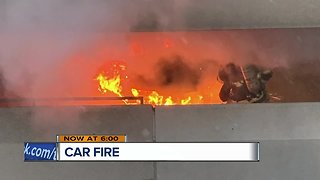 Froedtert Hospital parking garage fire under investigation