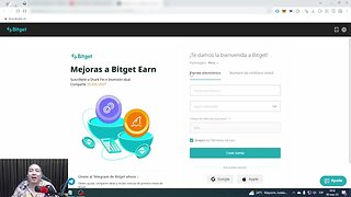 Cómo crear una cuenta en Bitget para recibir tus pagos como modelo webcam