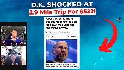 Dara Khosrowshahi Shocked | 2.9 Mile Trip In NYC Cost $52