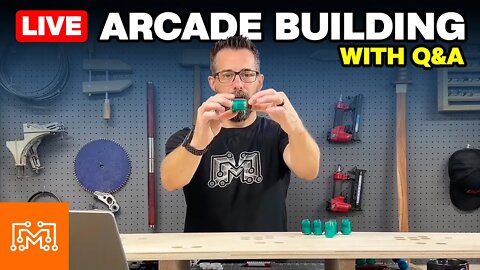 We're Building an Arcade! LIVE BUILD with Q&A!