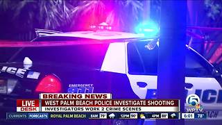 Shooting investigated at 2 locations overnight in West Palm Beach