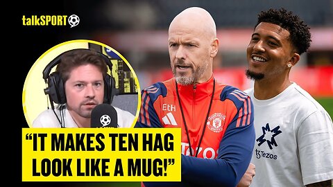 Rory Jennings INSISTS Jadon Sancho Should NEVER Play For Man United Again & SLAMS His Behaviour 😬