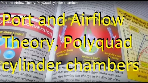 Port and Airflow Theory, PolyQuad cylinder chambers, Creating Swirl