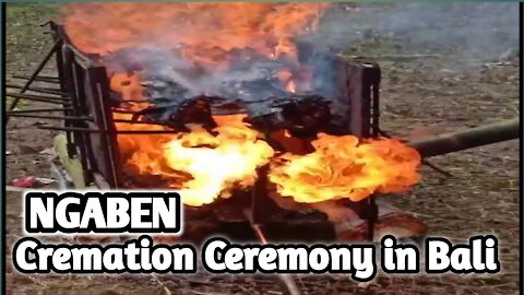 Cremation Ceremony in Bali (Ngaben) for Hindus in Bali